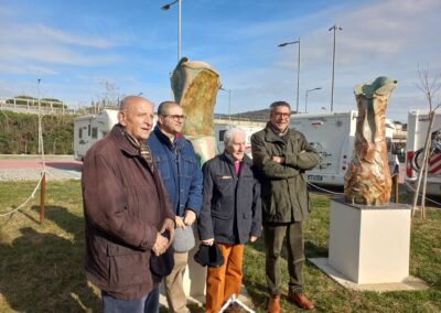 "Eolifante 1 e 2 " - sculture in ceramica, inaugurate preso il parcheggio "Le Galaie" di Albissola Marina